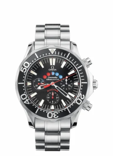Omega Seamaster Diver 300M Automatic 44 Racing Chronometer Stainless Steel / Black / America's Cup 2569.50.00 (25695000)